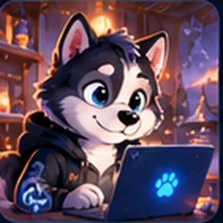 CyberHuski — персонаж PodpisDog