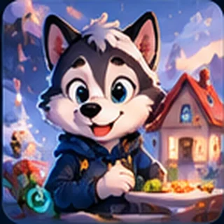 HomeHuski — персонаж PodpisDog